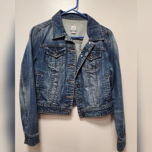 JCP Jean Denium Jacket Size Medium 100% cotton